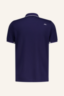 Kjus Polo-Shirt Steve in blau mit Kragen und Knopfleiste, lockere Passform, ideal für Freizeit und Sport.