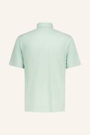 Kjus Savin Structure Polo in blau mit strukturiertem Stoff, kurze Ärmel und klassischer Polo-Kragen.