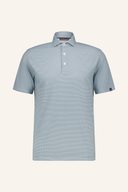 Hollow Pima Print Poloshirt