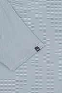 Hollow Pima Print Poloshirt