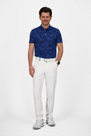 Chervo Scotch Chino Hose in Grau, lange Herrenhose aus Baumwolle mit Reißverschluss und Gürtelschlaufen.
