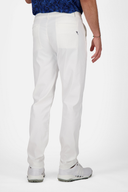Chervo Scotch Chino Hose, lange Hose für Damen, in neutralem Farbton, aus Baumwolle mit Gürtel und geradem Schnitt.