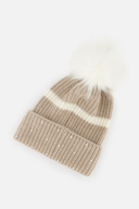 Chervo Wahnsinn Mütze aus weichem Material, stilvolle Mützen-Design mit Logo-Details, perfekte Winteraccessoire