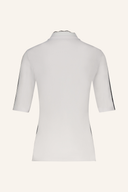Chervo Alisia Poloshirt aus Baumwolle, angenehmer Schnitt, klassische Knopfleiste, in verschiedenen Farben.