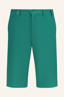 Chervo Bermuda-Hose in leichter Baumwolle, beige, mit geradem Schnitt und Gürtel, für Damen und Herren