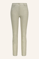 Chervo SWAMI Lange Hose, lange Damenhose aus weichem Stoff mit gerader Passform und elastischem Bund, in neutralem Farbton.