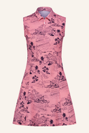 Chervo VORACE Kleid aus leichtem Stoff, mit ärmellosem Design und eleganter Passform, perfekt für sommerliche Anlässe.