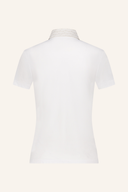 Chervo ABIR Polo in hellem Farbton, kurze Ärmel, sportliches Design, bequemes Polo-Shirt für Damen.