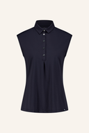 Chervo ADVICE Polo in hellblauer Stoff mit Kragen und kurzen Ärmeln, sportliches Herren-Poloshirt, modischer Casual-Look
