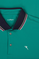 Chervo Asparago Polo für Männer, bequemes Poloshirt aus weichem Material, mit Kragen und Knopfleiste, in hellem Design.