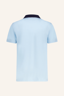 Chervo ANGELINO Polo in Hellblau, bequemes Poloshirt mit Kragen und Knopfleiste, für sportlichen Look.