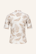 Chervo LUCIANA T-Shirt aus Baumwolle, bequemes Damen-T-Shirt mit Rundhalsausschnitt und Logo-Details, modisches Basics-Top