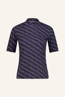 Chervo Luciana T-Shirt aus weichem Stoff, bequemes Damen-T-Shirt mit Rundhalsausschnitt und stilvollem Design
