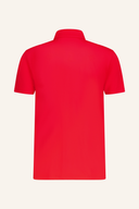 Chervo ADAPT Polo, beiges Polo-Shirt aus Baumwolle mit Kragen und kurzen Ärmeln, sichtbares Logo auf Brust.