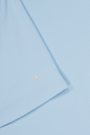 Chervo Polo Damen in hellblau mit Kragen und Knopfleiste, bequemes Damenpolo aus Baumwolle