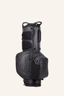 Elrey Emerald Ultradry Standbag in Grün mit mehreren Fächern und Tragegriffen, speziell für Golfausrüstung.