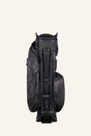 Elrey Emerald Ultradry Standbag, grünes Golftasche mit Tragegriff und Fächern, für bequemes Golfspiel.