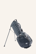 Minimal Golf Terra SE1 8,5" Standbag, leichter Golftasche mit Ständer, schwarze Farbe, für Golfschläger und Zubehör