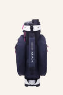 Großes Big Max Dri Lite Silencio 2 Cartbag mit mehreren Fächern und stabilen Tragegriffen, ideal für Golfausflüge.