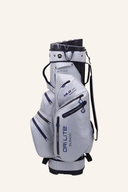Großer Big Max Dri Lite Silencio 2 Cartbag mit mehreren Fächern und stabilem Tragegriff, ideal für Golfer.