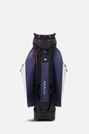 Großer Big Max Dri Lite Sport 2 Cartbag mit mehreren Fächern und verstellbaren Tragegurten, ideal für Golfspieler.