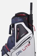 Leichter Big Max Dri Lite Sport 2 Cartbag mit mehreren Fächern und verstellbarem Gurt für komfortablen Golftransport.