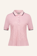 Sportalm Poloshirt in Blau, kurze Ärmel und Knopfleiste, bequemes T-Shirt aus weichem Material, modischer Casual-Look.