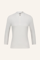 Sportalm Polohemd mit 3/4-Ärmeln, langärmliges Poloshirt aus weichem Stoff, bequemer Schnitt, ideale Freizeitbekleidung