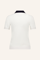 Sportalm Poloshirt für Damen, hellblaues T-Shirt mit Kragen und kurzen Ärmeln, bequemes Basic für Freizeit und Sport