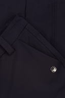 Lange Golfhose der Marke Sportalm in dunkler Farbe, mit elastischem Bund und sportlichem Design, perfekt für das Golfspiel.