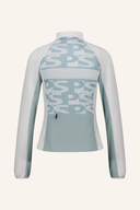 Bunte, gemusterte Funktionsjacke von Sportalm mit wasserdichtem Material und atmungsaktivem Design, ideal für Outdoor-Aktivitäten.