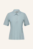 Kurzarm Polo von Sportalm, weiches T-Shirt mit klassischen Kragen und Knopfleiste, ideal für sportliche und lässige Looks.