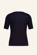 Sportalm Canberra (2026) Polo in hellblau mit Kragen und Knopfleiste, feine Stoffstruktur, modischer Poloshirt für Damen
