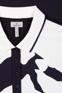 Sportalm Canberra (2026) Polo in eleganter, schwarzer Farbe mit klassischen Kragen und Knopfleiste, ideal für sportliche Outfits
