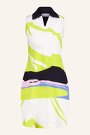 Sportalm Caramel Midikleid, elegantes Kleid aus Stoff mit feminine Passform und stilvollem Design, auf dem Bild sichtbar.