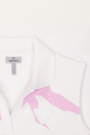 Sportalm Carletta 2026 Polo in hellblauer Stoff mit Kragen und Knöpfen, modisches Design für Damen.