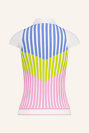 Sportalm Cathrin (2026) Polo in leuchtendem Farbdesign, aus weichem Material, mit Kragen und Knopfleiste, stilvoll und bequem.
