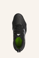Adidas Codechaos 25 Golfschuhe in Schwarz mit schnellem Schnürsystem und sportlichem Design.
