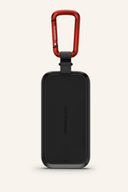 Garmin Approach G82 Golf GPS-Gerät und Launch Monitor, zeigt das Gerät mit Bildschirm und Bedienelementen.