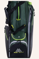Groß Max Aqua Eight G Standbag, blauer Golftasche mit Frontprint, leichter Standbag für Damen und Herren