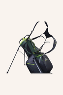 Großer, blauer Big Max Aqua Eight G Standbag mit stilvollem Druck, für bequemen Transport und sicheren Golfbag-Aufbewahrung