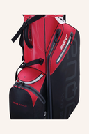 Blaue Big Max Aqua Eight G Standbag mit Griffen und Fächern, leichter Golftasche für Damen und Herren.