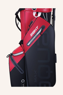 Großes, aqua-blaues Big Max Aqua Eight G Standbag mit seitlichem Druck, leichtes Golf-Standbag für Damen und Herren