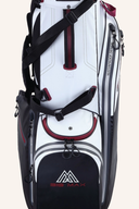 Big Max Aqua Eight G Standbag mit aqua-blauem Design, Vorderseite mit Print, leichter Golftasche für unterwegs