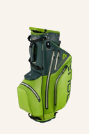 Hybrid-Trolley AQUA Hybrid 4 von Big Max mit schwarzem Design und robustem Griff für bequemen Transport.