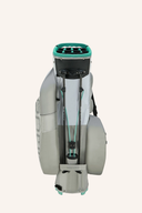 Hydrid-Koffer AQUA Hybrid 4 von Big Max, Rückansicht mit gedrucktem Design, stabile Konstruktion und praktische Tragegriffe.