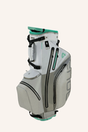 Hybrid-Schirm AQUA Hybrid 4 von Big Max, rechte Seite mit sichtbarem Druck, leichter und wetterfester Regenschirm