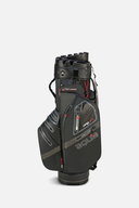 Aqua Silencio 4 Organizer Cartbag von Big Max, blauer Golfwagen mit mehreren Fächern und Organizer für Golftaschen.