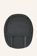 Großer Big Max Aqua Style 4 Cartbag mit blauer Oberseite, mehreren Fächern und stabilen Tragegriffen, ideal für Golfspieler.