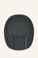 Großer Big Max Aqua Style 4 Cartbag mit blauer Oberfläche, stabile Tragegriffe und zahlreichen Taschen für Golfzubehör.